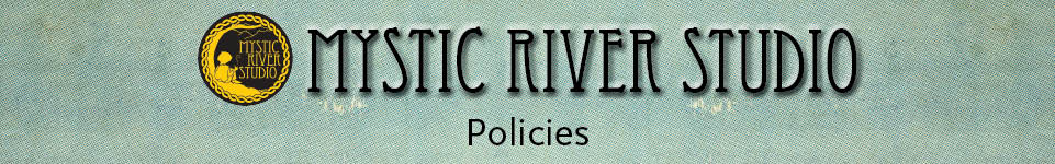 Mystic River Studio Policies