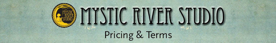 Mystic River Studio Pricing and Terms